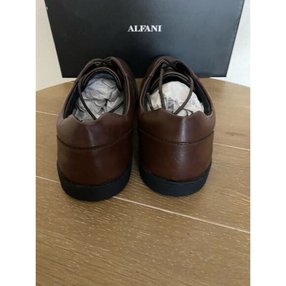 NiB Alfani men’s Elston lace up Oxford in chocolate 10.5